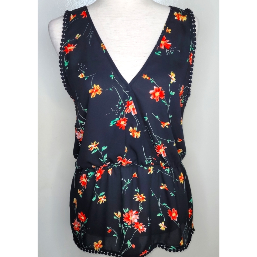 Sienna Sky Floral Blouse M